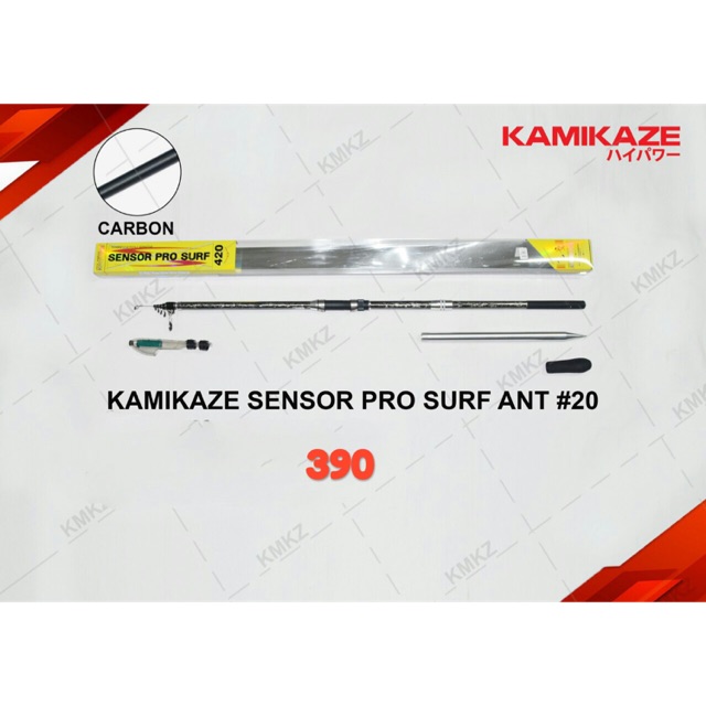 Joran Surf Antena Kamikaze Sensor Pro Surf Karbon 390