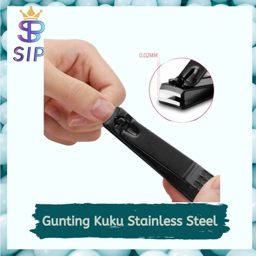 Gunting Kuku Bahan Stainless Steel Untuk Manicure