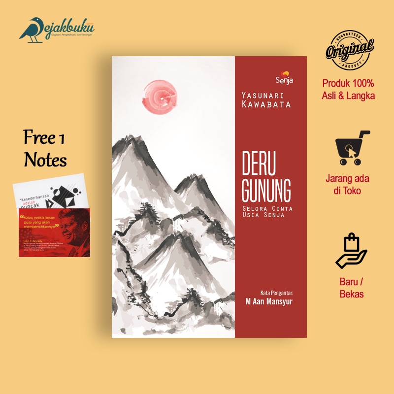 Buku Deru Gunung Gelora Cinta Usia Senja
