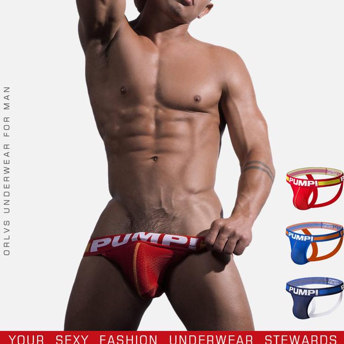 Kode: Jp115. Jockstrap Pria Merk Pump