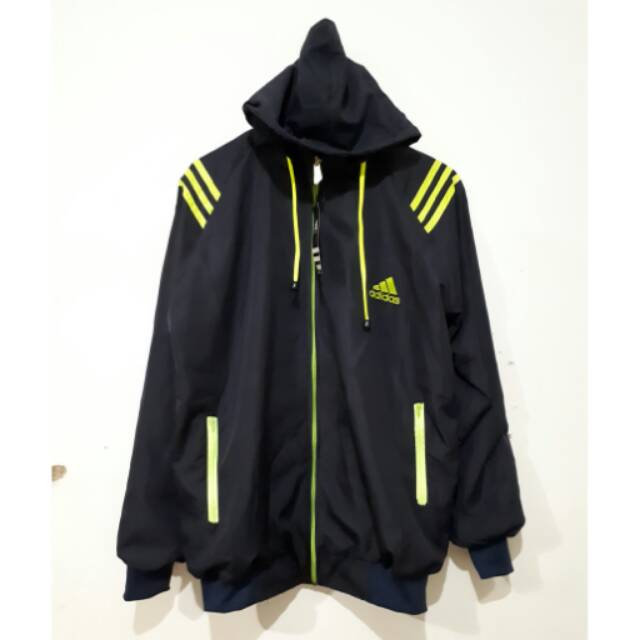 Jaket Adidas Casual pria wanita / jaket parasut motor waterproof