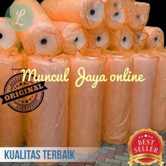 

LUNA- BUBBLE WRAP 1 ROLL KHUSUS GRAB GOJEK BUBBLEWRAP PACKING BUBLE DHF5143VFF