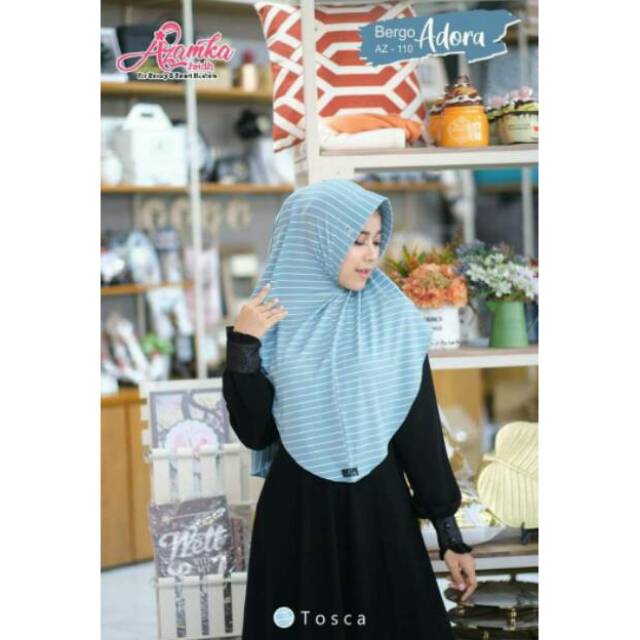 Bergo adora azamka jilbab terlaris