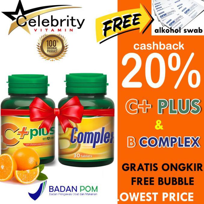 NUTRIMAX C+ PLUS VITAMIN C VIT C & NUTRIMAX B COMPLEX VITAMIN SARAF