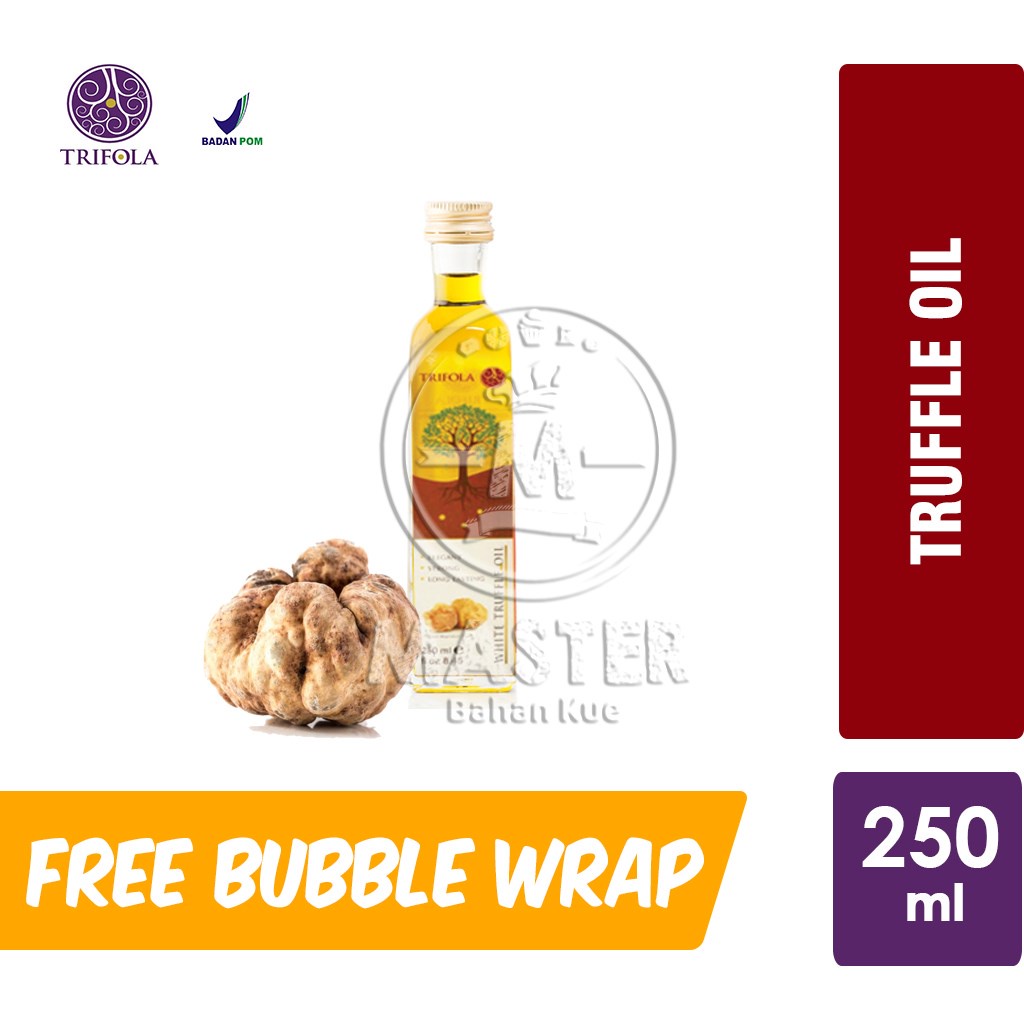 

Italian White Truffle Oil TRIFOLA / MInyak Truffle Italia [Botol Kaca 250ml]