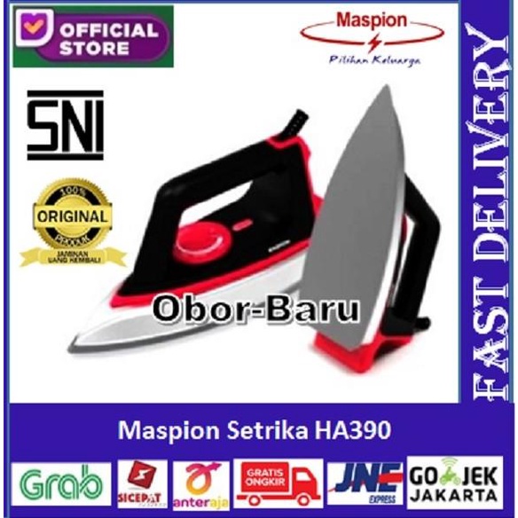 Maspion Setrika HA390 Garansi Resmi maspion HA-390 HA 390 Termurah