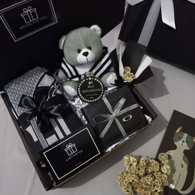 [MEDALI] GIFT BOX HAMPERS COWOK HAMPERS IDUL FITRI KADO ULANG TAHUN HADIAH WISUDA GRADUSTIAON