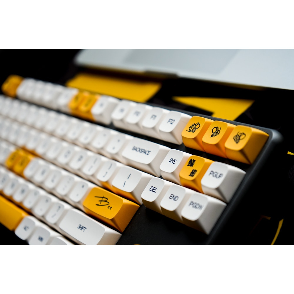 Bee Avocado 138 Xda Keycap Tombol Keyboard Mekanik Bahan Pbt Gaya Jepang Untuk Filco / Duck / Ikbc Mx