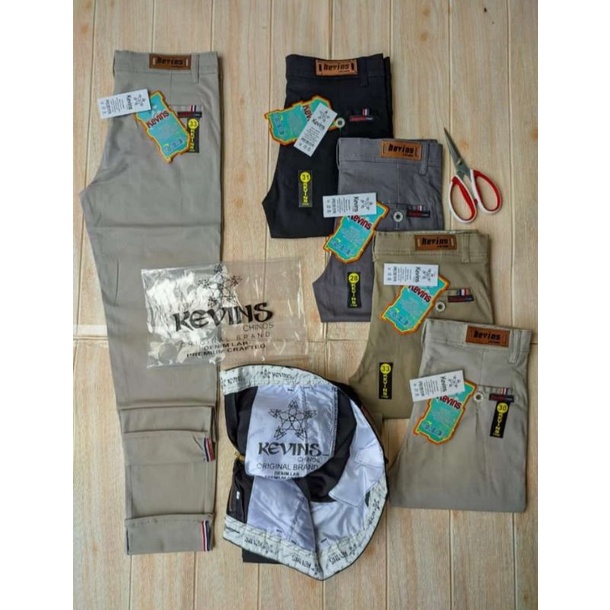 *CELANA PANJANG CHINO PANTS PRIA SELVEDG*