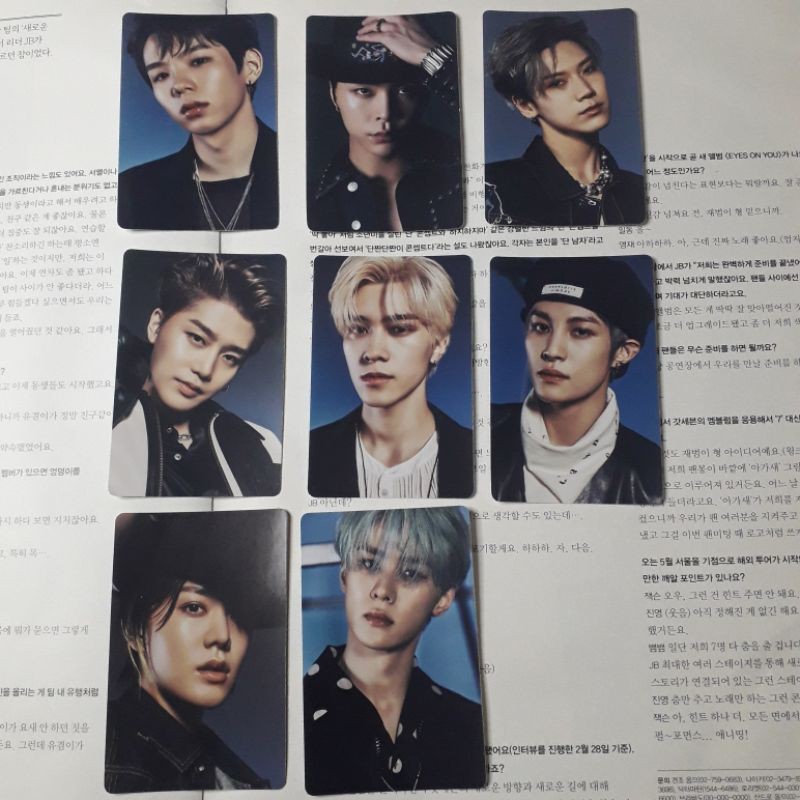 PHOTOCARD PC STICKER NCT 2020