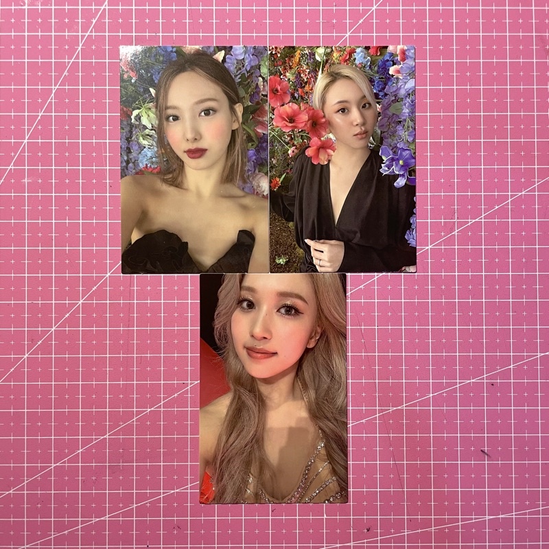 PC Photocard Eyes Wide Open EWO Nayeon Chaeyoung Mina ~ TWICE