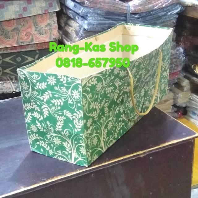 

Paperbag Kue Bolu Batik Kraft doff