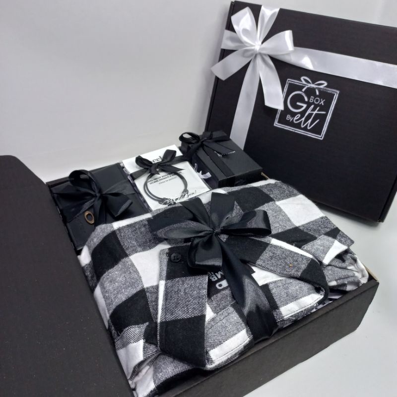 [FLANEL BG] GIFT BOX HAMPERS COWOK PREMIUM HAMPERS AESTHETC COWO HADIAH ULANG TAHUN KADO WISUDA HAMPERS ANNIVERSARY