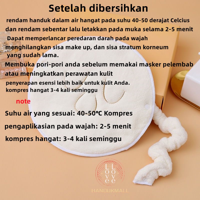 Masker Wajah Handuk Masker SPA