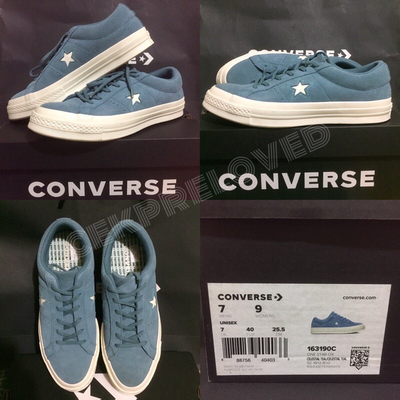 Converse One Star Ox Celestial Teal