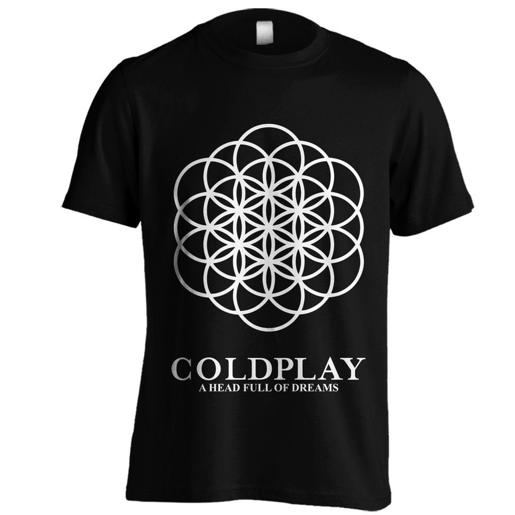 Kaos Kaos Coldplay A Headfull Of Dreams High Quality Free Ongkir