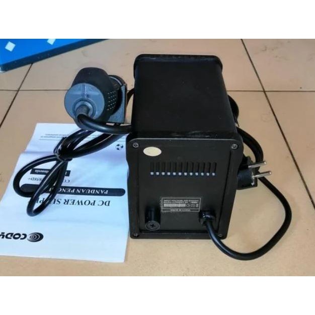 Original Cody 858D Solder Uap Blower Dengan Pengaturan Temperatur