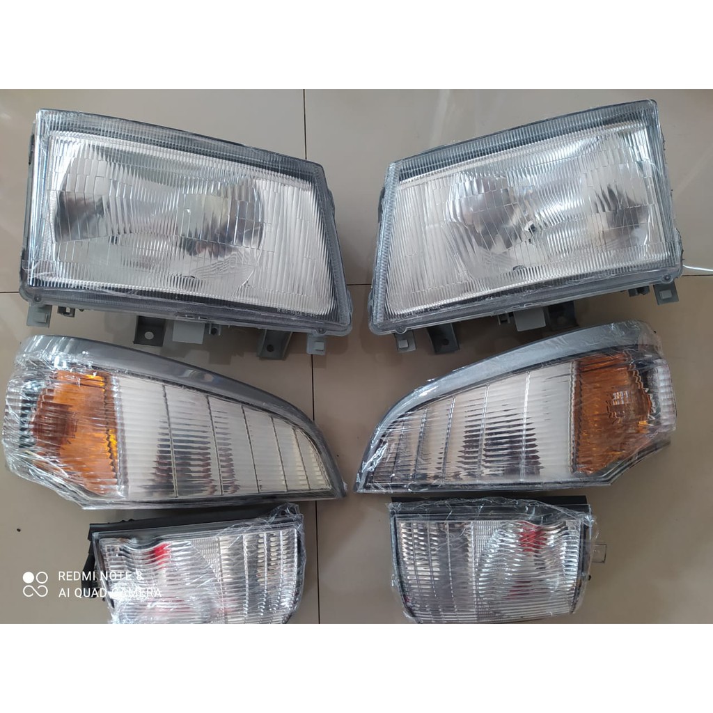 head lamp lampu depan mitsubishi canter set