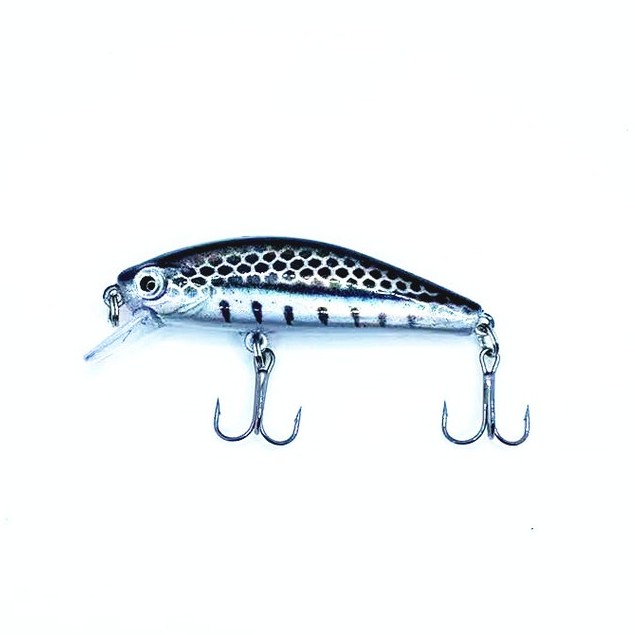 SGYAO 1Pcs New Sinking Minnow Umpan Pancing 5.5cm 6g Fishing Lure Swimbait Bass Wobbler Ikan Kecil Kail Memancing Kait