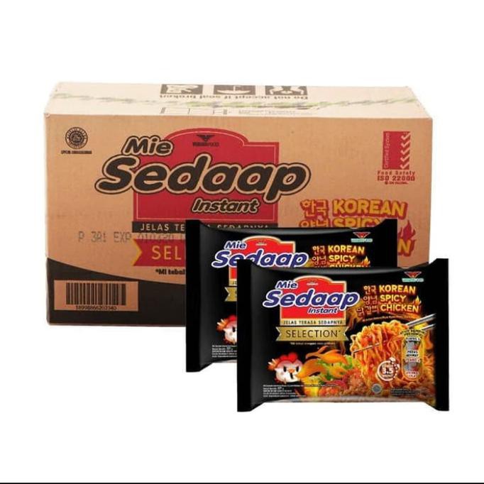 Terlaris# Mie Sedaap Korean Spicy 1 Dus 40Pcs Mi Sedap Korean Spicy Mi Instan