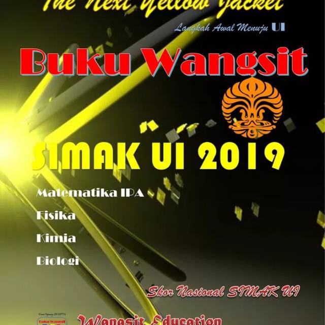 Buku simak UI / Saintek / wangsit 2019