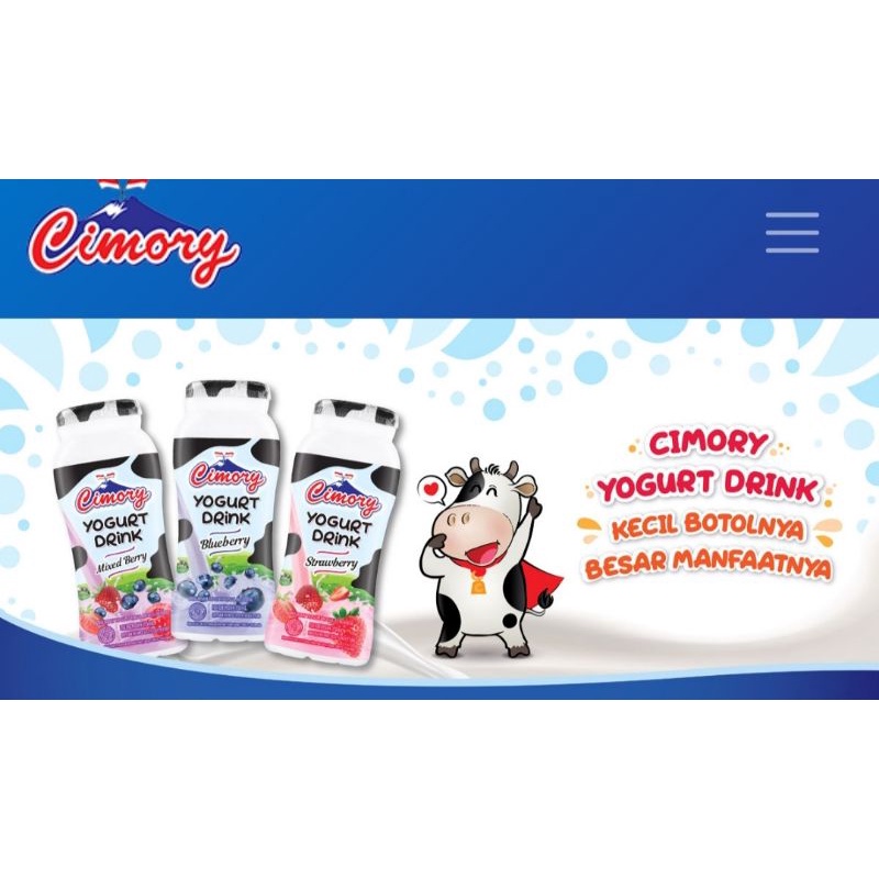 CIMORY YOGURT 70ML (5pc) / 200ml / SQUEEZE / 250ml