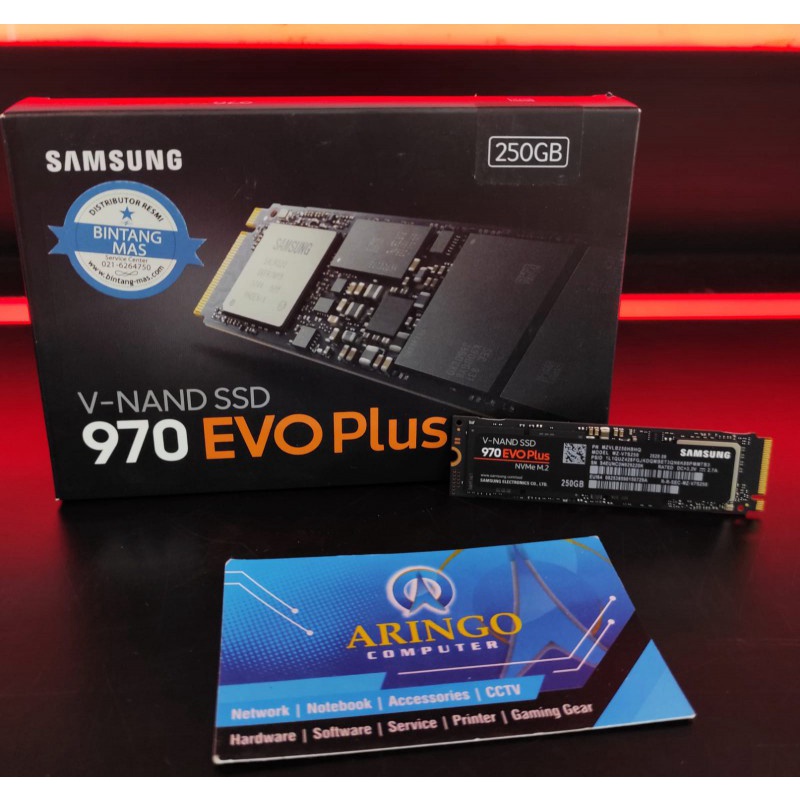 SSD Samsung EVO 970 250GB NVMe M2