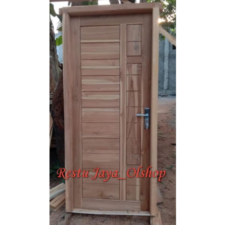 Pintu kamar pintu jati pintu minimalis jepara