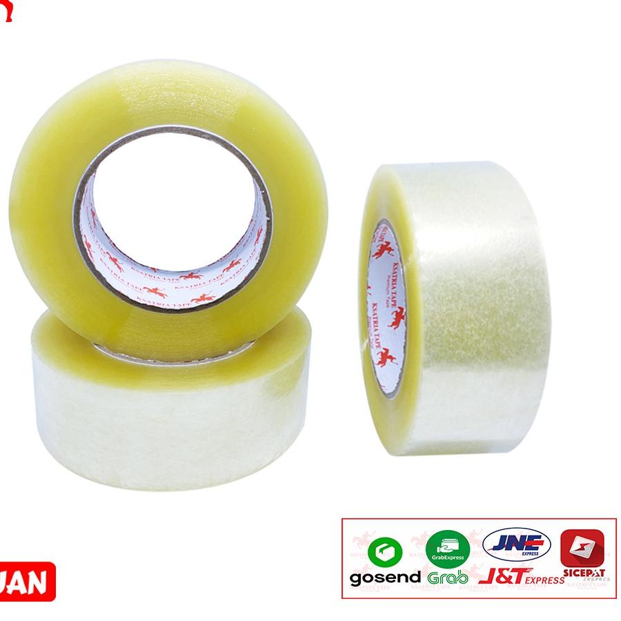 

[KODE 77] Lakban OPP Tape / Lakban Bening KSATRIA Tape 200 Yard produck terbaik
