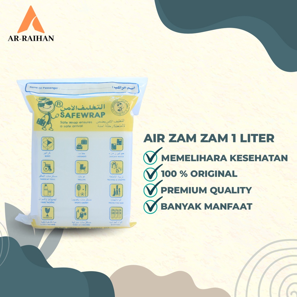 

Air zamzam 1 liter asli / air zam zam 1 liter original