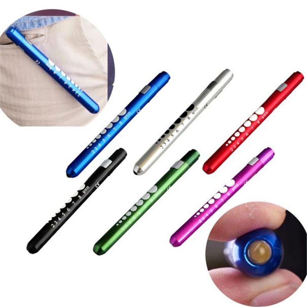 QUINTON Led Pen Light Emergency Camping Light Kerja Inspeksi Ophthalmoscope Multi Fungsi Dokter Perawat Pulpen