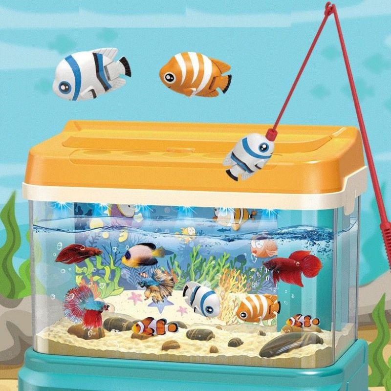 Mainan Anak Fun Aquarium BF-3738 WATER PARADISE FISHING GAME PANCINGAN