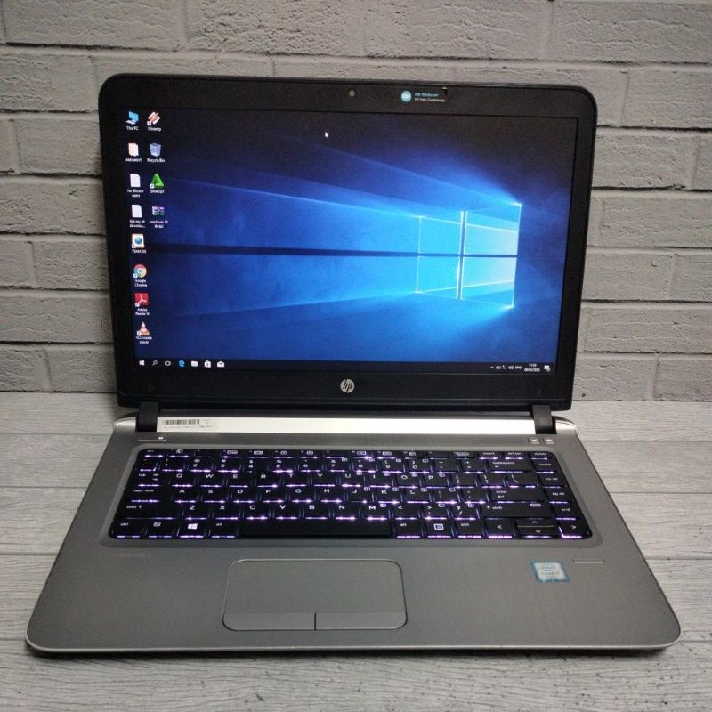 Laptop HP 430 G3 core i7gen6 ram 12gb ssd nvme 128gb + hdd 500gb
