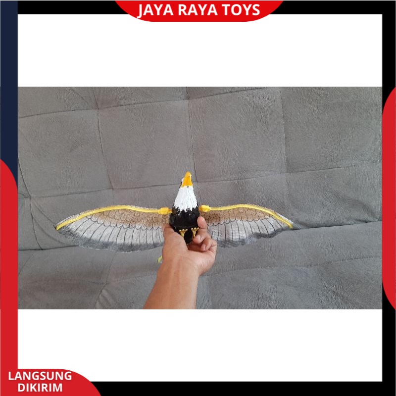 ( BISA COD ) PROMO Mainan Anak Burung Elang Gantung Pakai Baterai Ada Suara Dan Mata Menyala / Mainan Anak Laki Laki / Mainan Anak Perempuan TERMURAH