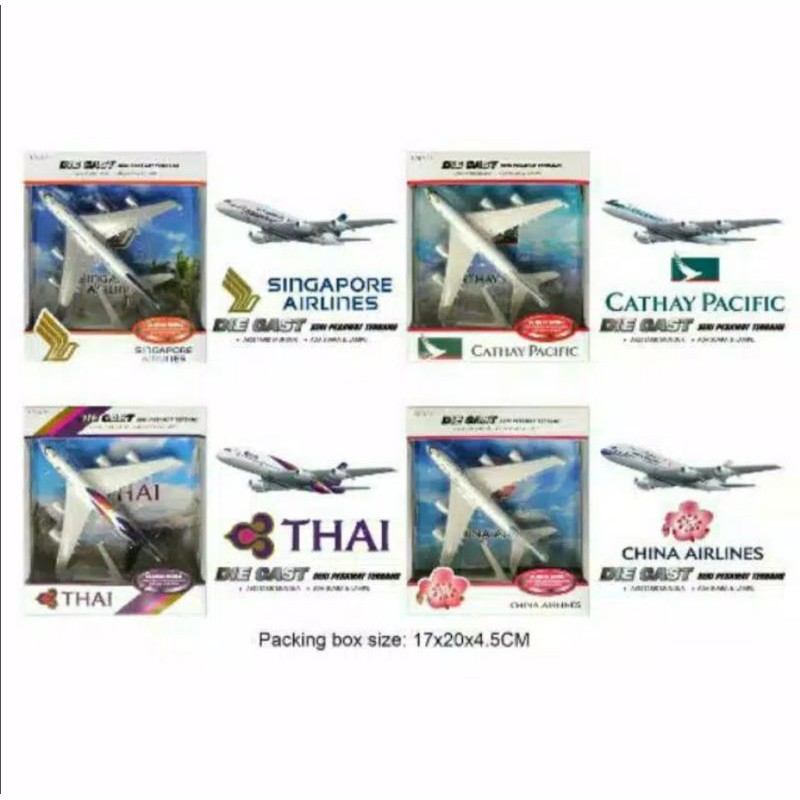 PROMO COD MAINAN diecast miniatur pesawat air bus