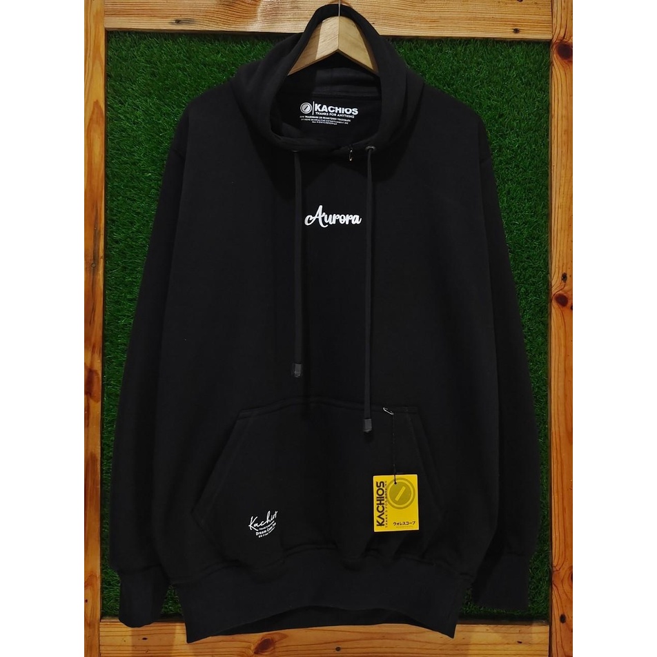 Mymicry Sweater Hoodie Unisex Premium Bandung Jumper Hudie Khacios Oversize Hitam Aurora Original Bahan Flece Berkualitas