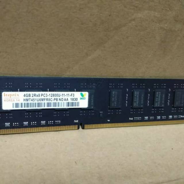 Hynix Memory Komputer 4GB DDR3 PC-12800/Long-Dimm 4GB DDR3 PC-12800