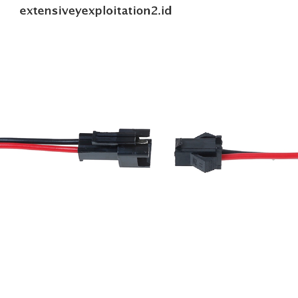 (Hotter) 10pcs Kabel Jst Sm 15cm 2pin Male To Female