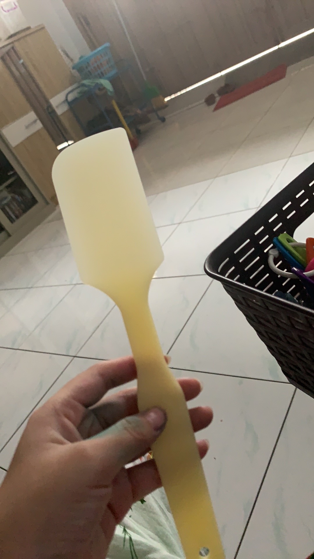 Plastic Spatula Sl ( High Quality Plastic)