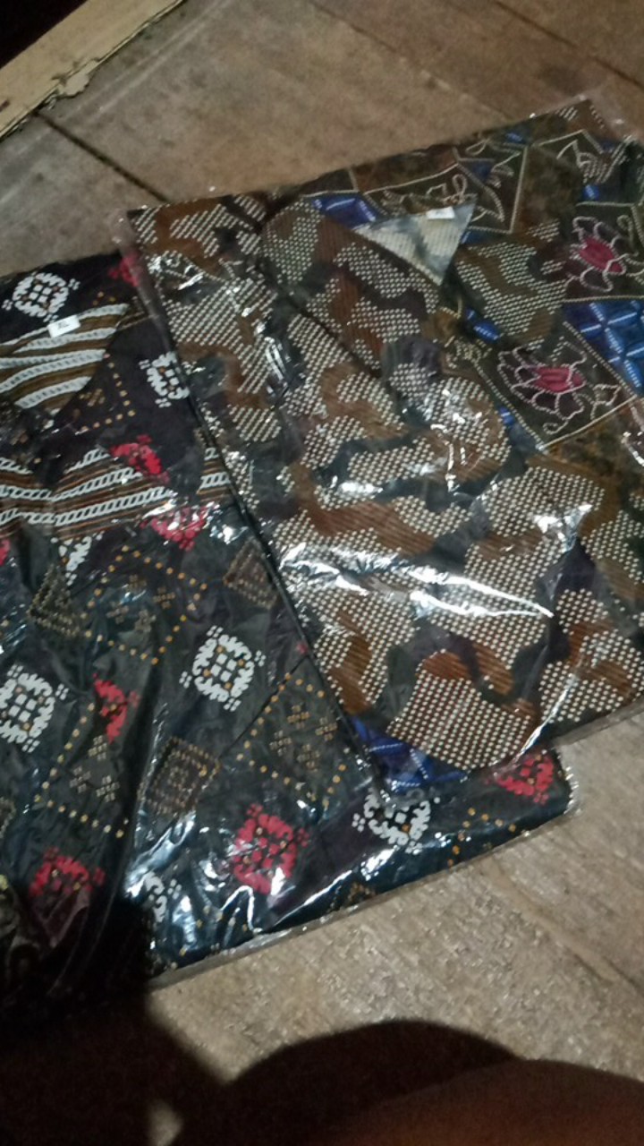 Grosir Batik Murah Pekalongan | New Arrival Distro Batik Pria Sogan Hrb026 Batik Ipnu  Hem Pria Bell