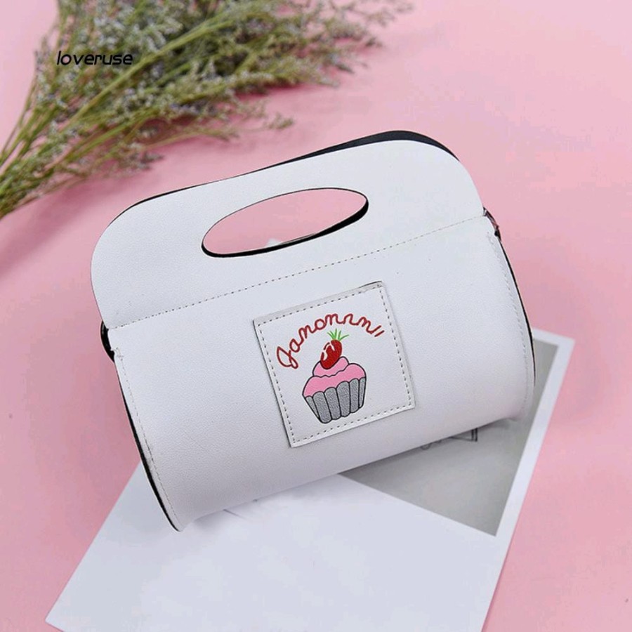 Tas selempang wanita simple mini Tas Ice Cream Mini Korea Modern
