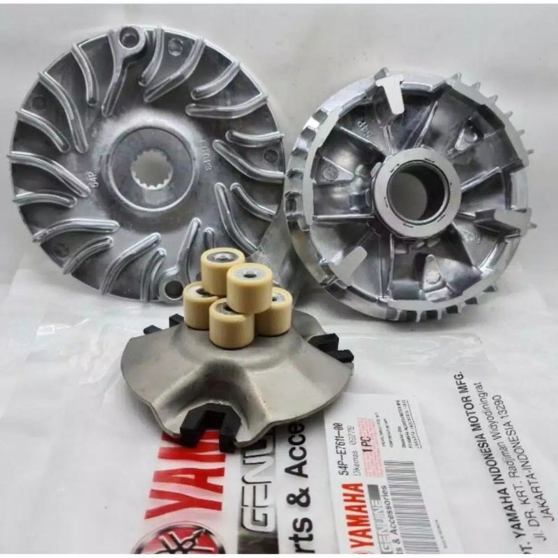 RUMAH ROLLER SET + KIPAS RUMAH ROLLER MIO J / XRIDE / MIO SOUL GT 110 / FINO F1 110