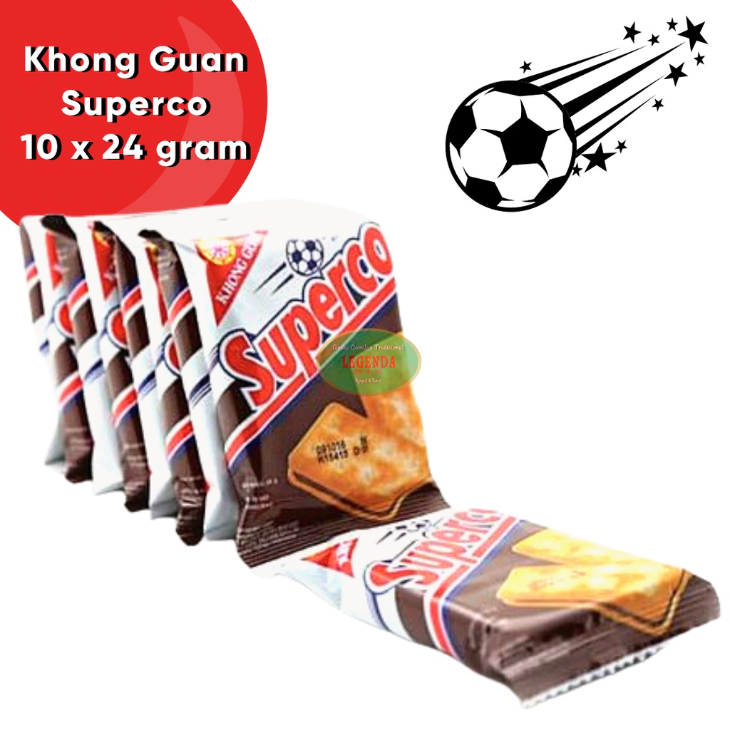 

Khong Guan Superco renceng 24gr isi 10 renteng