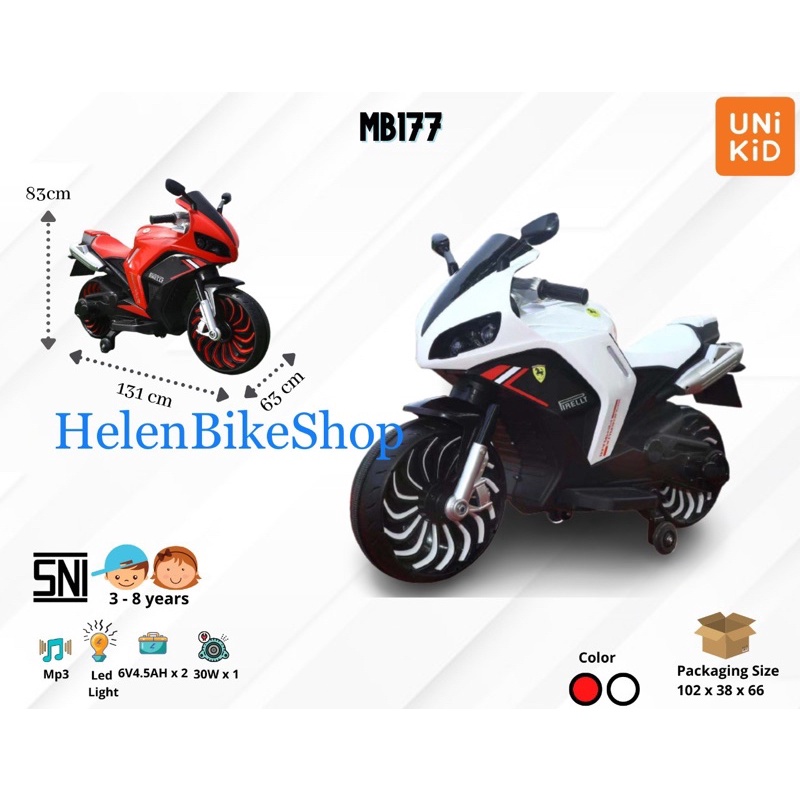 Motor Aki Unikid 177 (Ekspedisi)