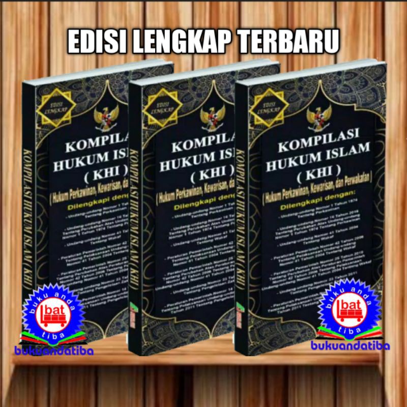 BUKU KOMPILASI HUKUM ISLAM KHI  DI LENGKAPI UNDANG UNDANG PERKAWINAN TERBARU