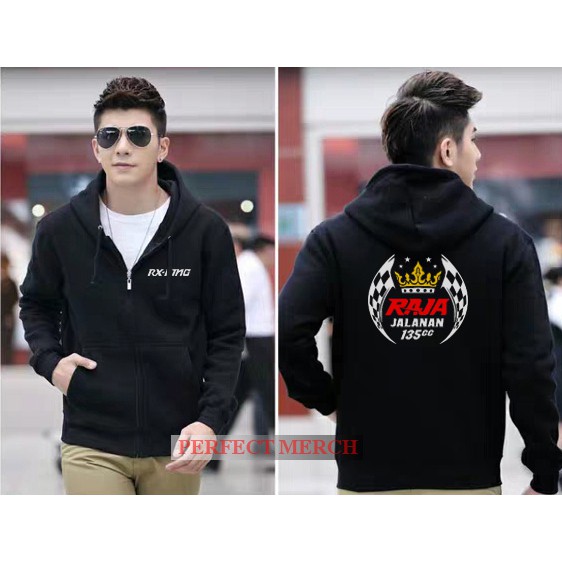 Jaket Zipper Yamaha Rx King 135cc Raja Jalanan