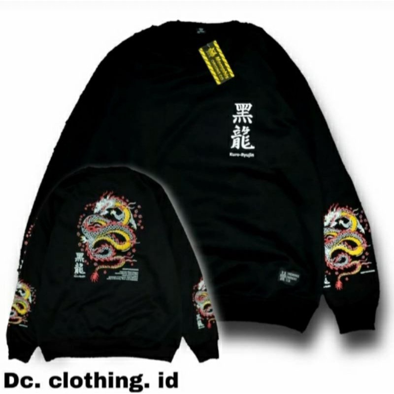Sweater Crewneck Memphisoriginis Sablon Belakang