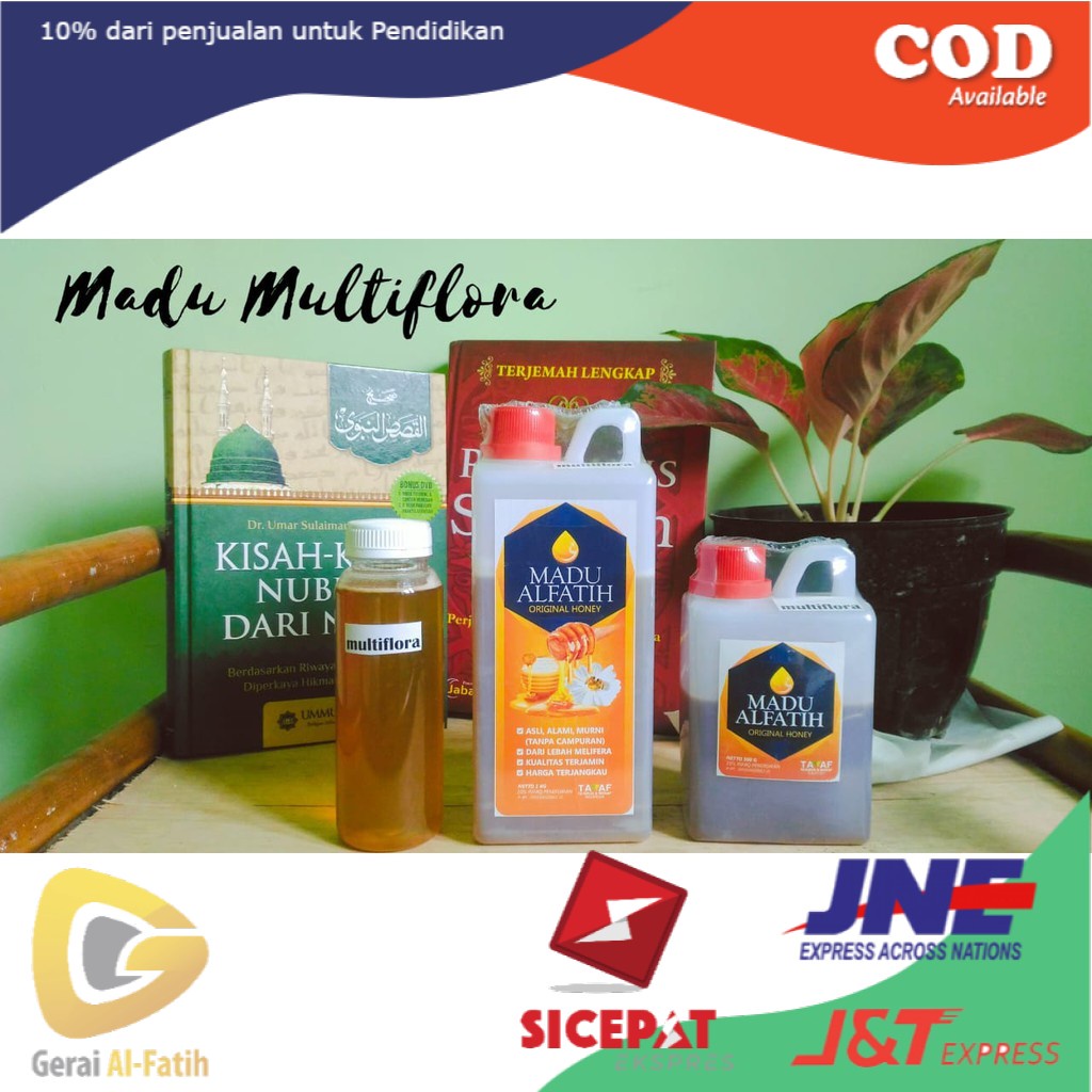 

MADU MURNI ALAMI - MADU AL FATIH - NETTO 1 Kg