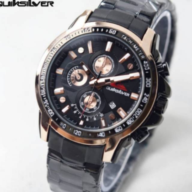 JAM TANGAN PRIA RANTAI TANGGAL AKTIF