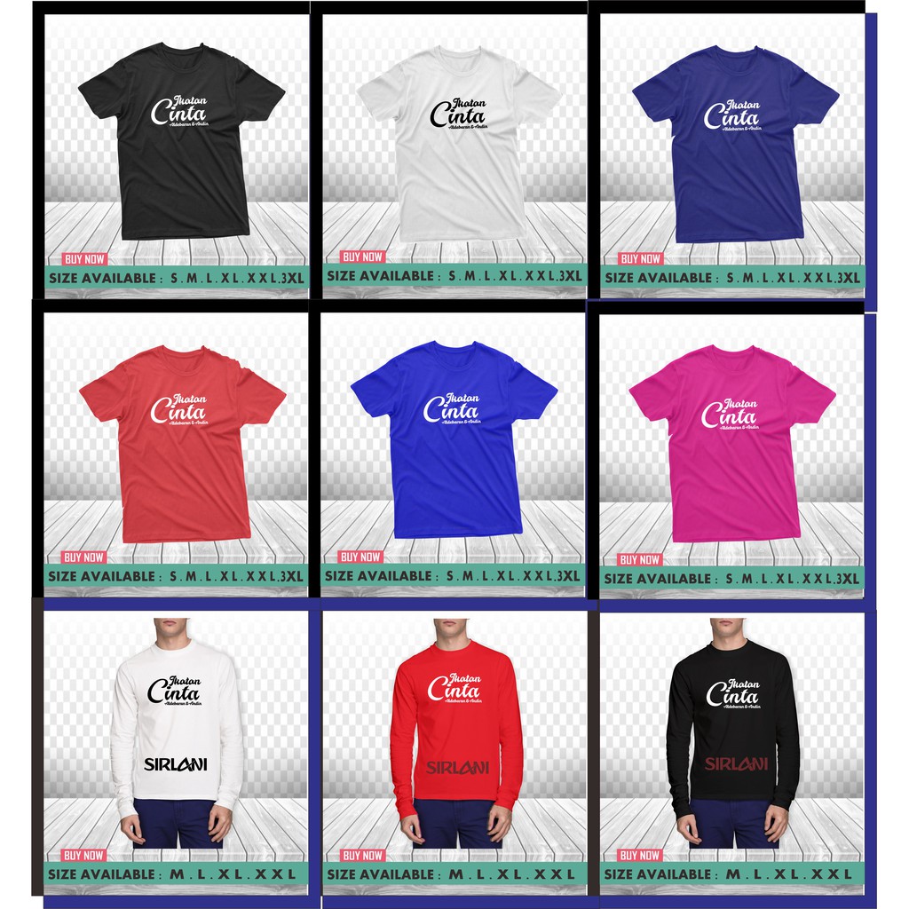 Baju kaos distro/T-shirt/TERMURAH/TERLARIS/Baju Snetron IKATAN CINTA ALDEBARAN & ANDIN